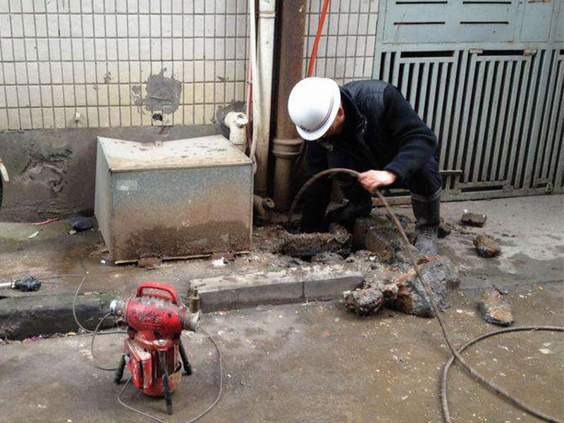 浮梁疏通下水道-洗菜池疏通