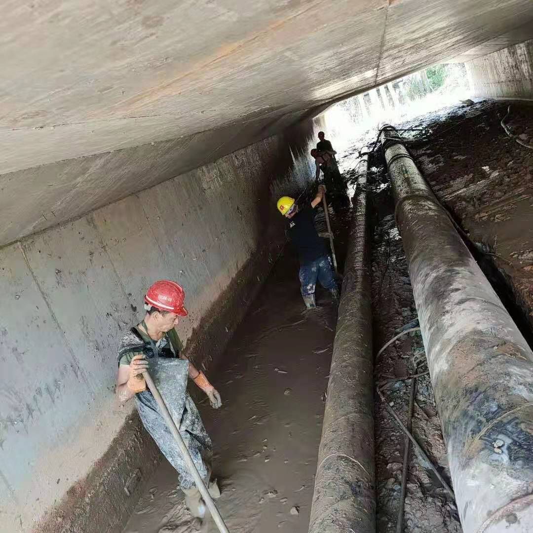 浮梁工业管道清淤